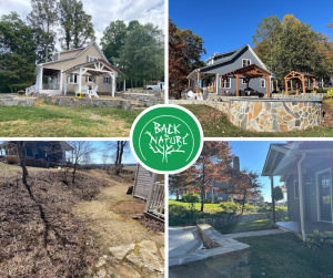 Before and after of outdoor space